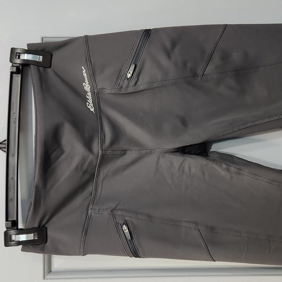 NWUT Eddie Bauer Guide Pro Trail Tight Leggings Carbon Gray Cordura Fabric XS - Picture 2 of 16